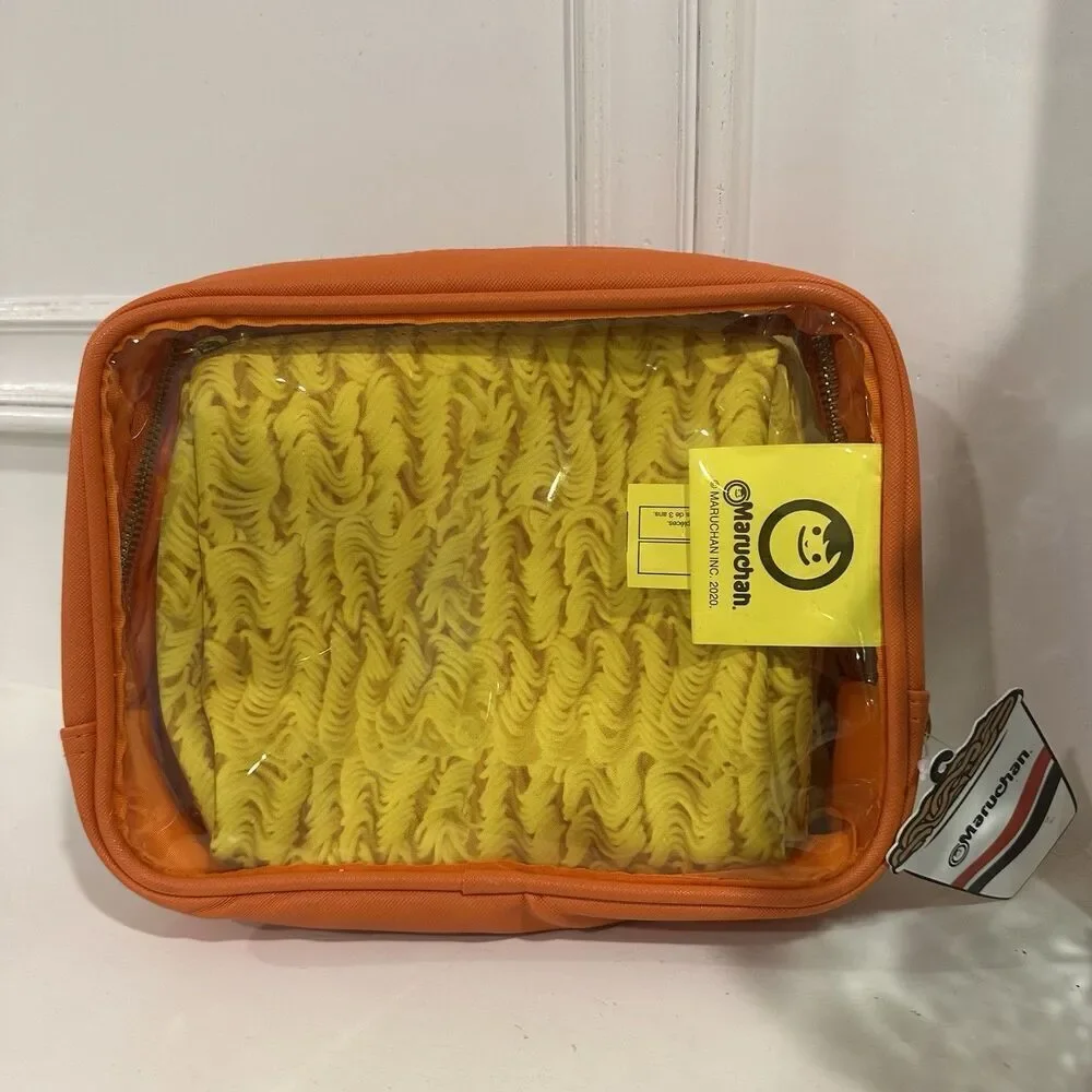 Maruchan Ramen Chicken Flavor Cosmetic Makeup Travel Bag Set